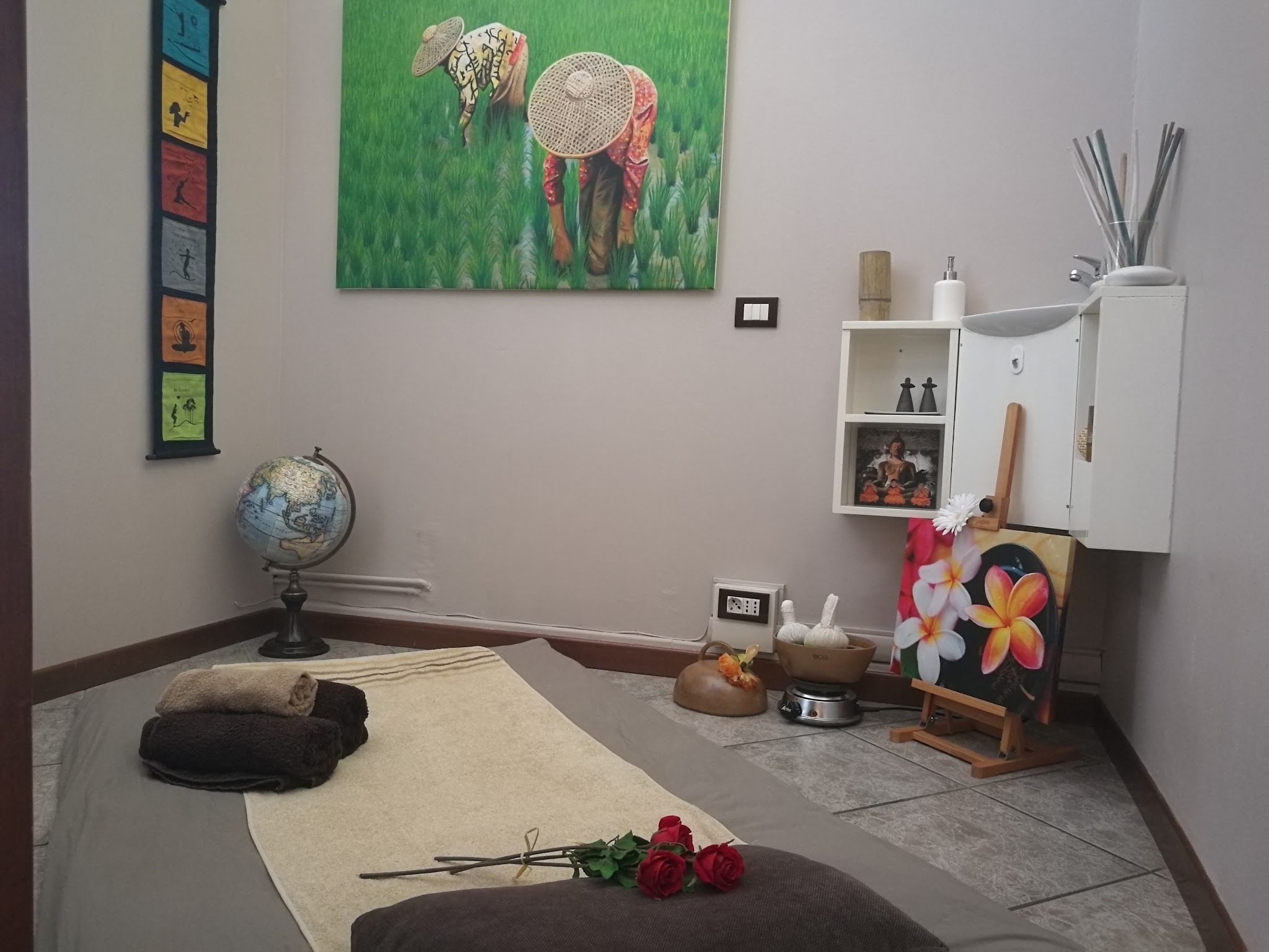 La sala trattamenti di Desjderi di Bellezza